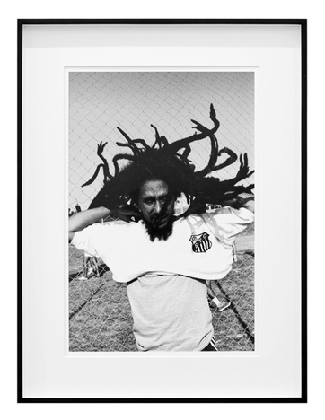 Bob Marley (Santos) | 1980 | Printing mineral pigments on Canson | 60 x 38 cm (frame 81,5 x 62 cm)
