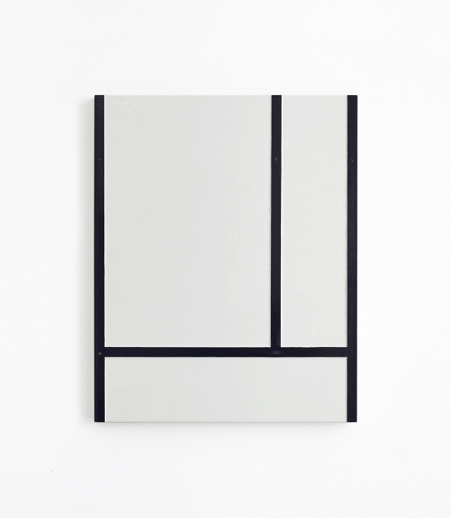 Upwards | 2018 | Industrial laquer on mdf panel | 40 x 50 cm