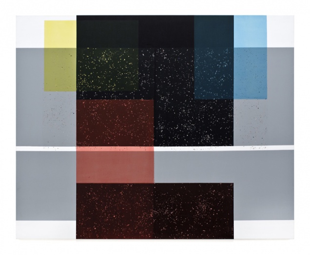 2014 | Acr�lica sobre tela | 120 x 150 cm  (Cor, Plano: Suspens�o 2)